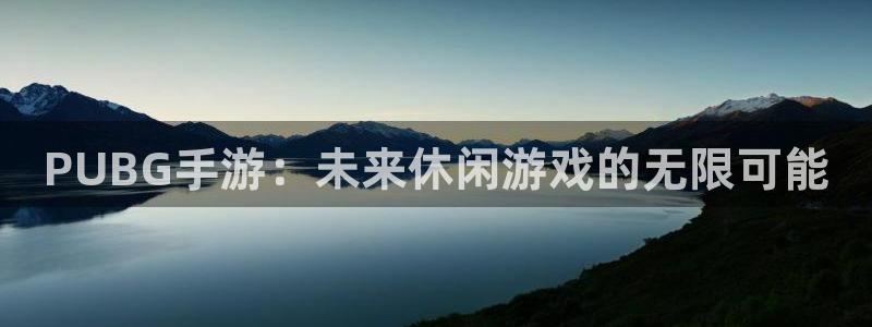 三牛娱乐挂机软件下载：PUBG手游：未来休闲游戏的无限可能
